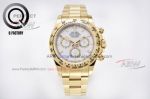 QF Factory Replica Rolex Daytona Gold Shell Little Devil Swiss 4130 Movement  904L Stainless Steel 